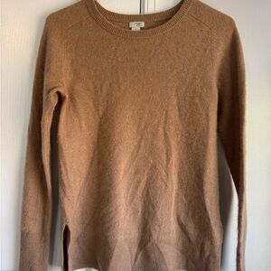 Halogen 3 Women's tan, black and grey Crew Neck Sweater